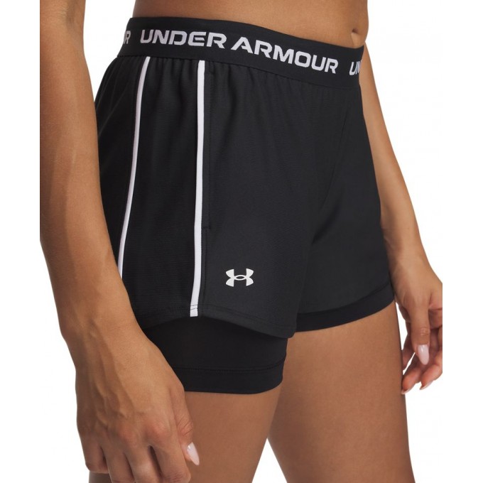Γυναικείο Σορτς Προπόνησης Μα΄ύρο Under Armour Tech Play Up 2-in-1 1389895 001