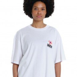  EMERSON ΓΥΝΑΙΚΕΙΟ BOXY ΚΟΝΤΟΜΑΝΙΚΟ T-SHIRT 261.EW33.62 WHITE
