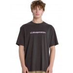  EMERSON LOGO ΑΝΔΡΙΚΟ ΚΟΝΤΟΜΑΝΙΚΟ T-SHIRT 261.EM33.03 CHARCOAL