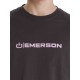  EMERSON LOGO ΑΝΔΡΙΚΟ ΚΟΝΤΟΜΑΝΙΚΟ T-SHIRT 261.EM33.03 CHARCOAL