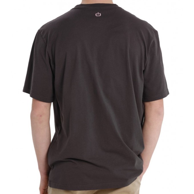  EMERSON LOGO ΑΝΔΡΙΚΟ ΚΟΝΤΟΜΑΝΙΚΟ T-SHIRT 261.EM33.03 CHARCOAL