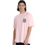  EMERSON CONSCIOUS STATE OF MIND ΑΝΔΡΙΚΟ ΚΟΝΤΟΜΑΝΙΚΟ T-SHIRT 261.EM33.19 BLUSH PINK