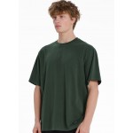 EMERSON ΜΟΝΟΧΡΩΜΟ ΑΝΔΡΙΚΟ ΚΟΝΤΟΜΑΝΙΚΟ T-SHIRT  261.EM33.120 FOREST GREEN