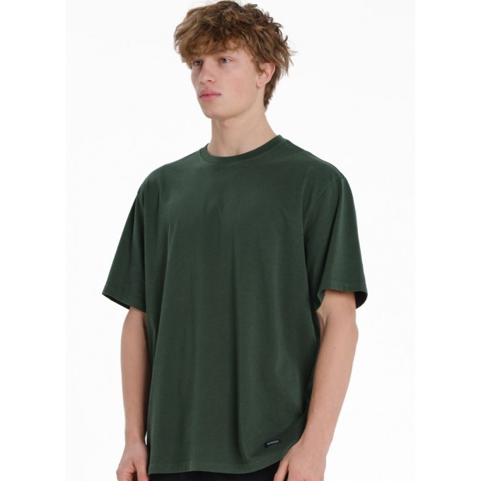 EMERSON ΜΟΝΟΧΡΩΜΟ ΑΝΔΡΙΚΟ ΚΟΝΤΟΜΑΝΙΚΟ T-SHIRT  261.EM33.120 FOREST GREEN