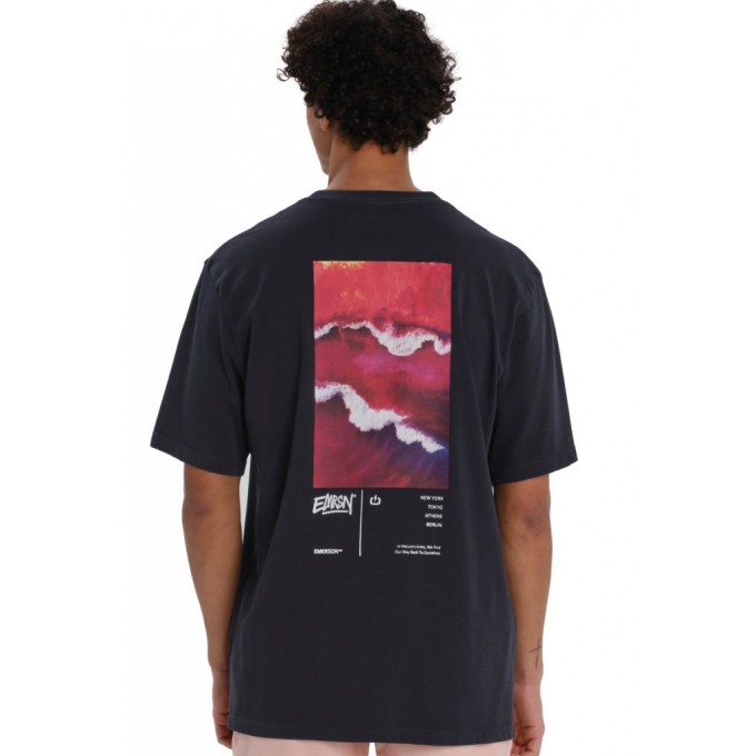  EMRSN ΑΝΔΡΙΚΟ ΚΟΝΤΟΜΑΝΙΚΟ T-SHIRT 261.EM33.89 D.NAVY