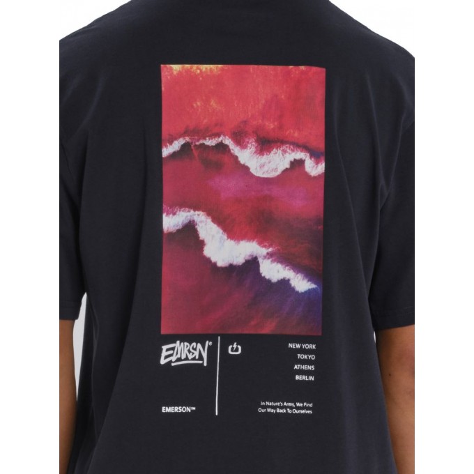  EMRSN ΑΝΔΡΙΚΟ ΚΟΝΤΟΜΑΝΙΚΟ T-SHIRT 261.EM33.89 D.NAVY