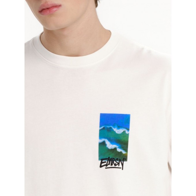 EMRSN ΑΝΔΡΙΚΟ ΚΟΝΤΟΜΑΝΙΚΟ T-SHIRT 261.EM33.89 OFF WHITE
