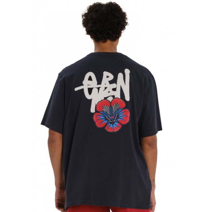 EMRSN FLOWER ΑΝΔΡΙΚΟ ΚΟΝΤΟΜΑΝΙΚΟ T-SHIRT 261.EM33.13 D.NAVY