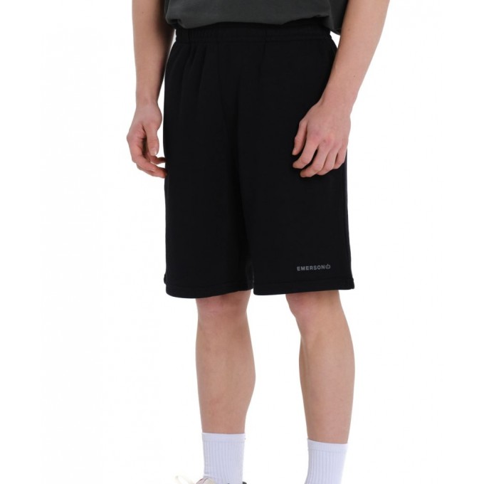Emerson Ανδρική Βερμούδα Βαμβακερή με Φερμουάρ στην Τσέπη 261.EM26.33 BLACK