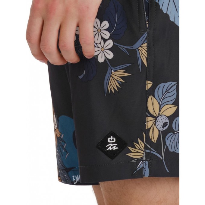  EMERSON ΑΝΔΡΙΚΟ ΑΝΑΚΥΚΛΩΜΕΝΟ ΕΜΠΡΙΜΕ ΜΑΓΙΟ VOLLEY 43cm 261.EM504.45 PR573 OFF BLACK