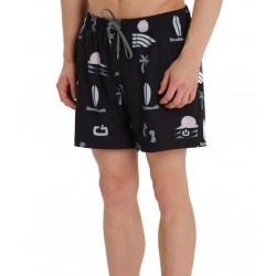  EMERSON ΑΝΔΡΙΚΟ ΑΝΑΚΥΚΛΩΜΕΝΟ ΕΜΠΡΙΜΕ ΜΑΓΙΟ VOLLEY 40.5cm 261.EM504.46 PR568 BLACK 