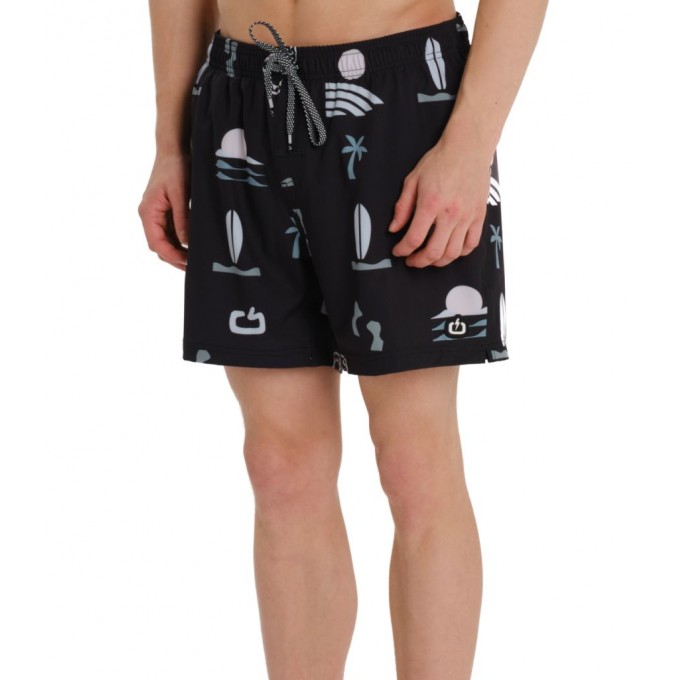  EMERSON ΑΝΔΡΙΚΟ ΑΝΑΚΥΚΛΩΜΕΝΟ ΕΜΠΡΙΜΕ ΜΑΓΙΟ VOLLEY 40.5cm 261.EM504.46 PR568 BLACK 