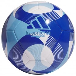 Adidas Unisex OLYMPIC 24 Club Soccer Ball Blue Football SZ5 Match Balls IW6328