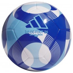 Adidas Unisex OLYMPIC 24 Club Soccer Ball Blue Football SZ5 Match Balls IW6328