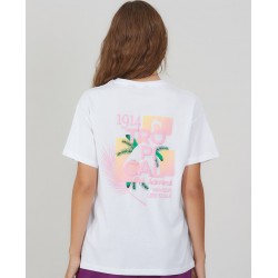 Admiral Γυναικείο T-Shirt Μπλουζάκι Tropi 1121540064 WHITE
