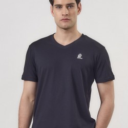 Admiral Ανδρικό T-Shirt V-Neck 1121560004 BLACK