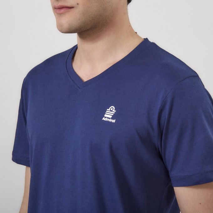 Admiral Ανδρικό T-Shirt V-Neck 1121560004 NAVAL ACADEMY
