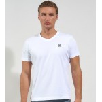 Admiral Ανδρικό T-Shirt V-Neck 1121560004 WHITE