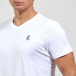 Admiral Ανδρικό T-Shirt V-Neck 1121560004 WHITE