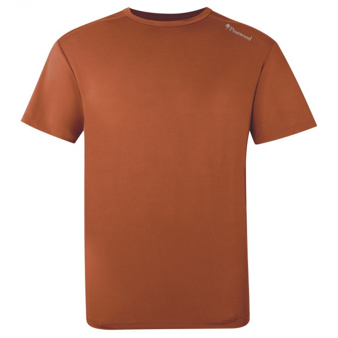 5462 FUNCTION T-SHIRT PINEWOOD PNW24-00537-501-BURNEDORANGE