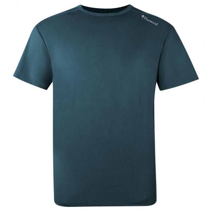 5462 FUNCTION T-SHIRT PINEWOOD PNW24-00537-389-D.TealBlue