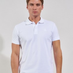 Admiral Ανδρικό T-Shirt Polo 1121560001 WHITE