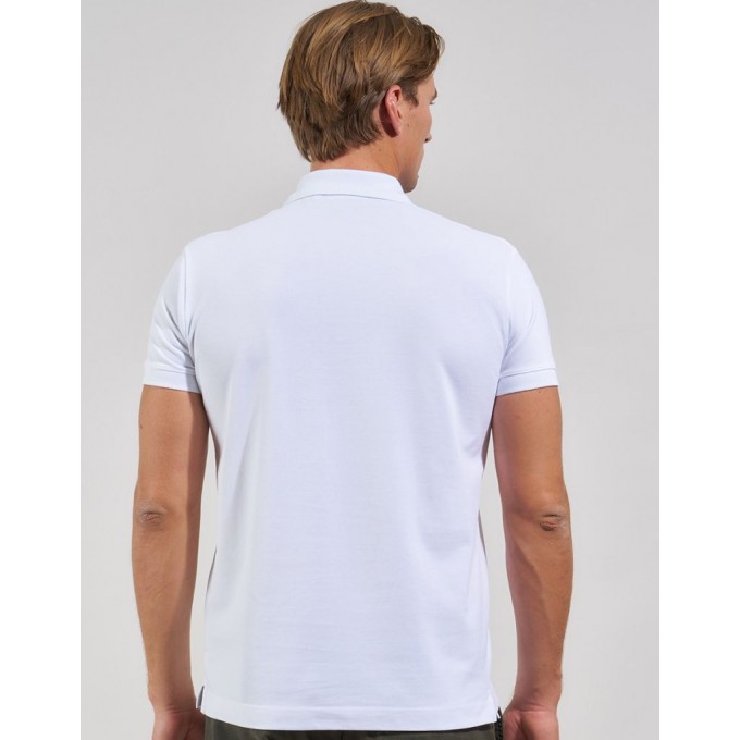 Admiral Ανδρικό T-Shirt Polo 1121560001 WHITE