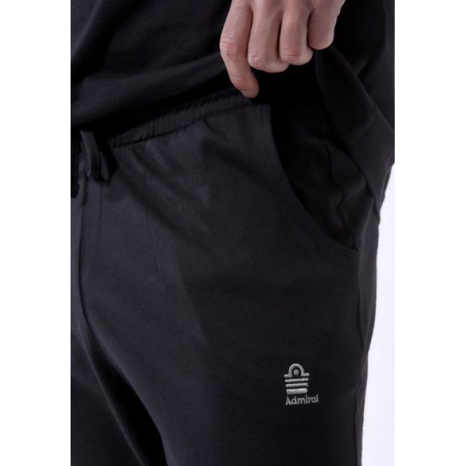 Admiral Ανδρικό Παντελόνι Φόρμα Rib 1821560001 black