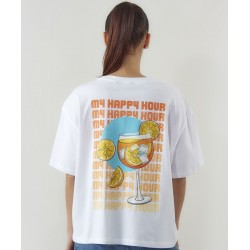 Admiral Γυναικείο T-Shirt Cocktail 1121560098 WHITE