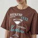 Admiral Γυναικείο T-Shirt Martini 1121560099 SHAVED CHOCOLATE