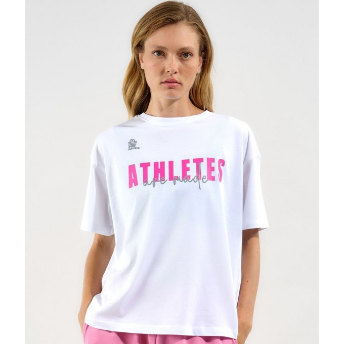 Admiral Γυναικείο T-Shirt Athlete 1121560020 WHITE