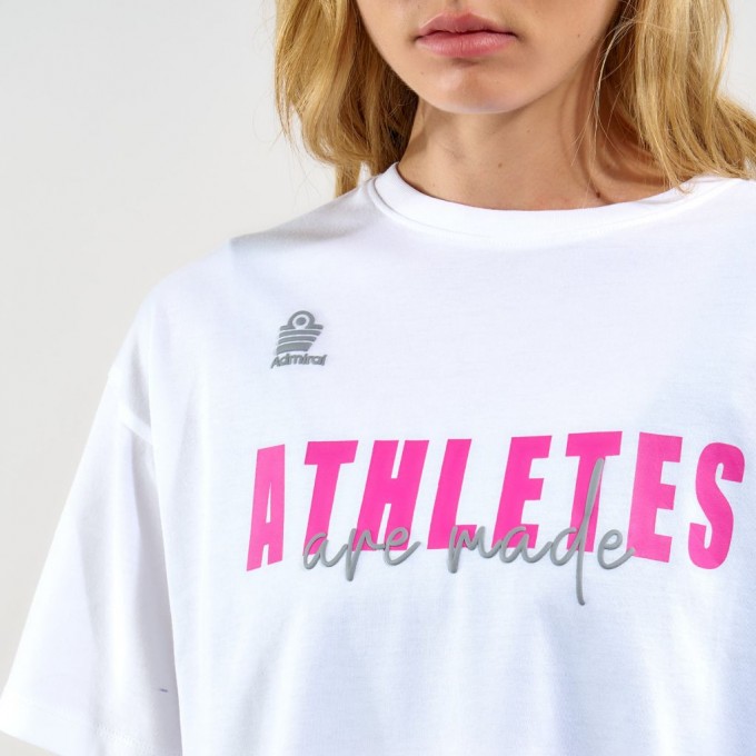 Admiral Γυναικείο T-Shirt Athlete 1121560020 WHITE