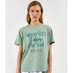 Admiral Γυναικείο T-Shirt Soul 1121560022 ICEBERG GREEN/PINE
