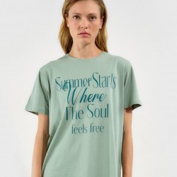 Admiral Γυναικείο T-Shirt Soul 1121560022 ICEBERG GREEN/PINE