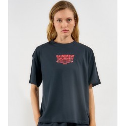 Admiral Γυναικείο T-Shirt Cherry 1121560021 BLACK