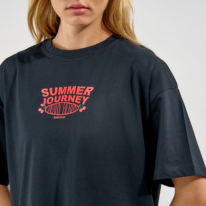 Admiral Γυναικείο T-Shirt Cherry 1121560021 BLACK