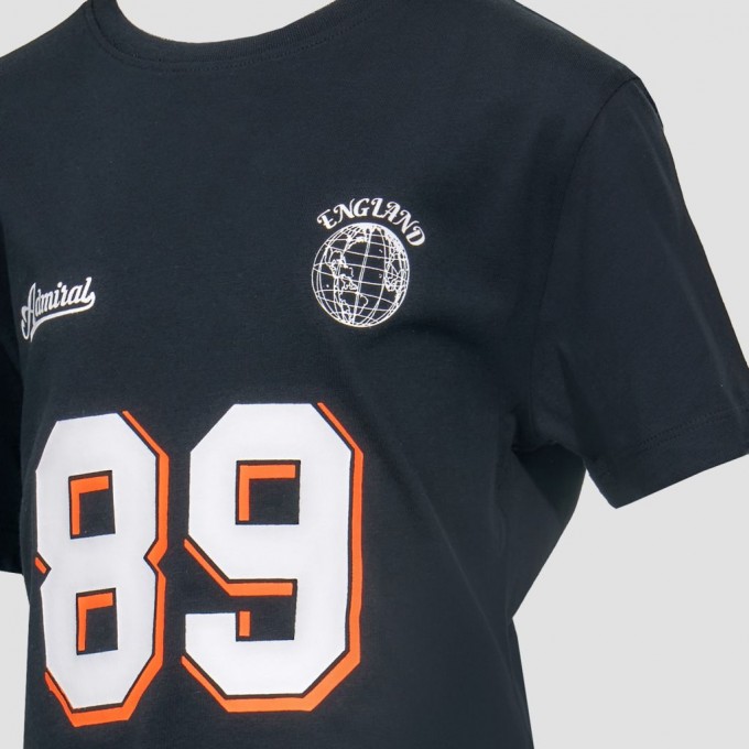 Admiral Παιδικό T-Shirt Rugby Jr 1121560032 BLACK