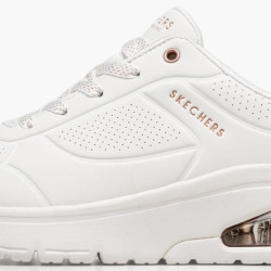 SKECHERS ΓΥΝΑΙΚΕΙΟ SNEAKER Durabuck 177799_WHT ΛΕΥΚΟ