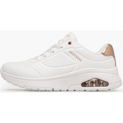 SKECHERS ΓΥΝΑΙΚΕΙΟ SNEAKER Durabuck 177799_WHT ΛΕΥΚΟ