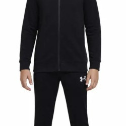 Παιδικό Σετ Φόρμας Μαύρο - Under Armour Rival Knit 1363290 001