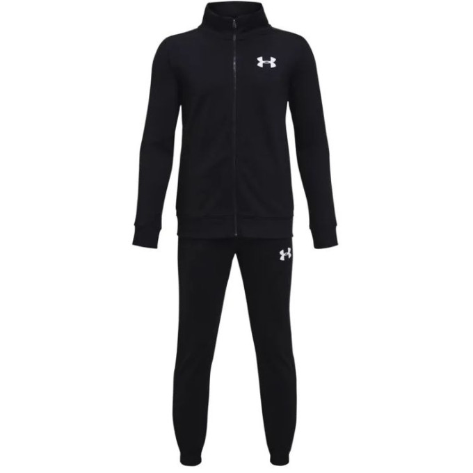 Παιδικό Σετ Φόρμας Μαύρο - Under Armour Rival Knit 1363290 001