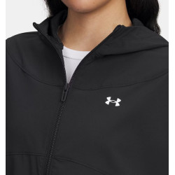 UA Rival Woven Women's Jacket (Black)-6004849 005