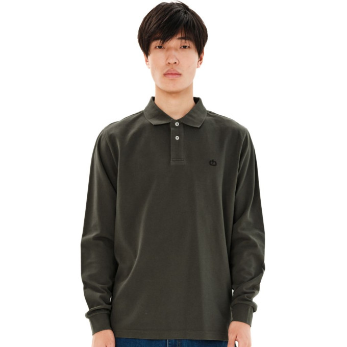  EMERSON ΜΑΚΡΥΜΑΝΙΚΗ ΑΝΔΡΙΚΗ ΜΠΛΟΥΖΑ POLO 262.EM35.01 PINE GREEN