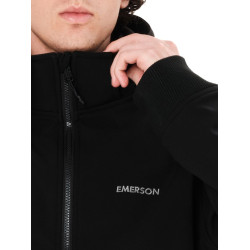  EMERSON ΑΝΔΡΙΚΟ BONDED BOMBER ΜΠΟΥΦΑΝ ΜΕ ΑΠΟΣΠΩΜΕΝΗ ΚΟΥΚΟΥΛΑ 262.EM11.08 BLACK