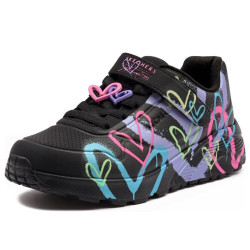 Skechers Uno Lite-Heart Status 314966L-BKMT