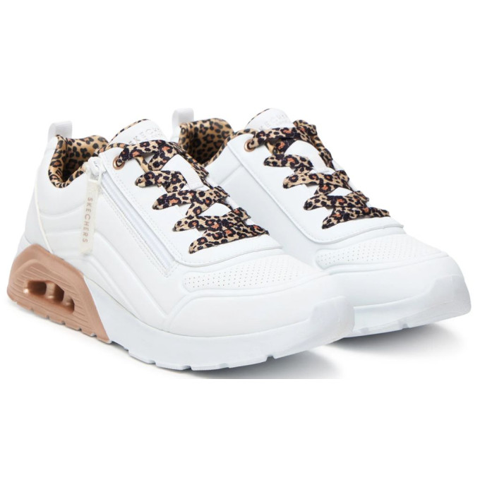 Skechers Αθλητικά UNO Lite 2.0 - Leopard Stride 310708L/WHT Λευκό 