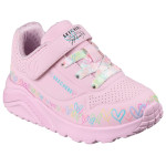 SKECHERS JGoldcrown: Uno Lite - Heart Craze 314091N/LPMT