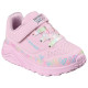SKECHERS JGoldcrown: Uno Lite - Heart Craze 314091N/LPMT