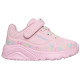 SKECHERS JGoldcrown: Uno Lite - Heart Craze 314091N/LPMT