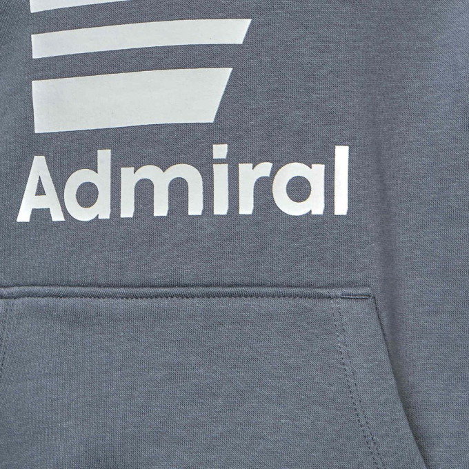 Admiral Παιδικό Φούτερ Lenyt II Jr γκρι 1921550034